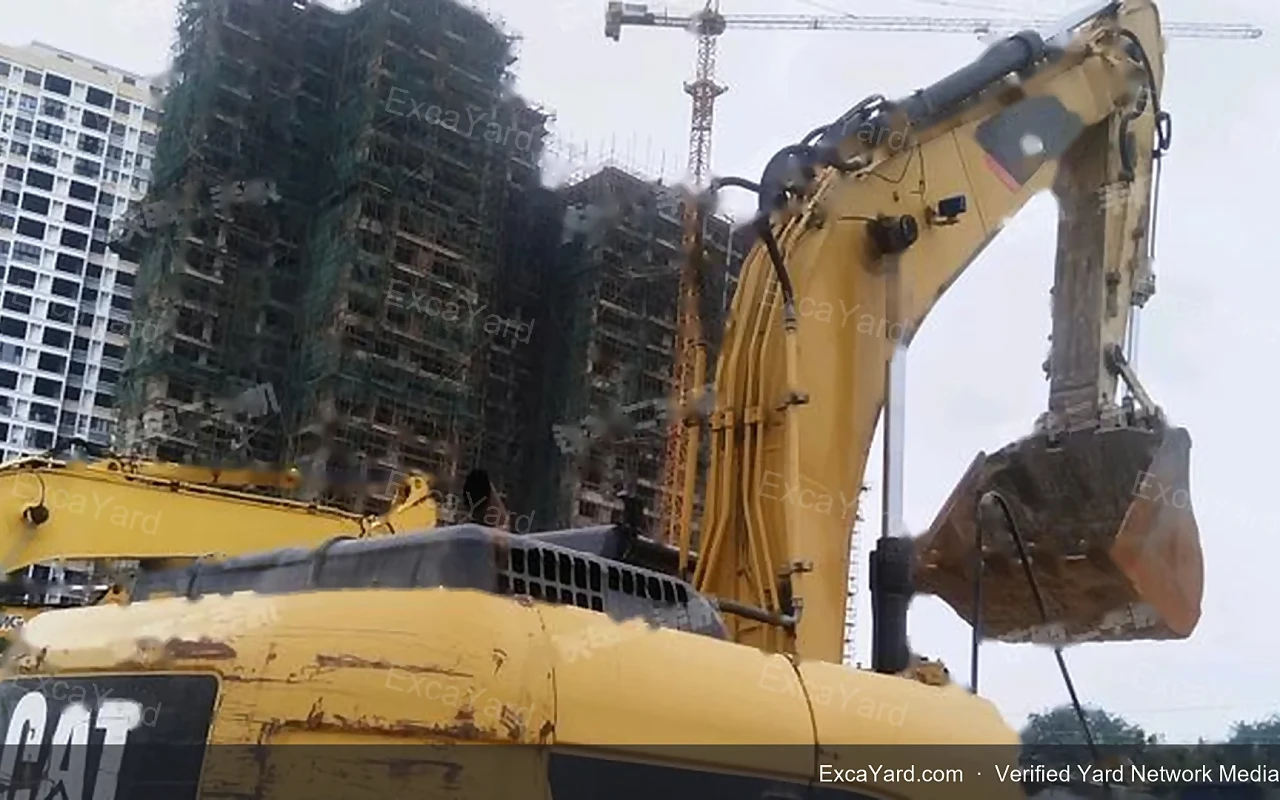 2012 Caterpillar 329D detail photo 2