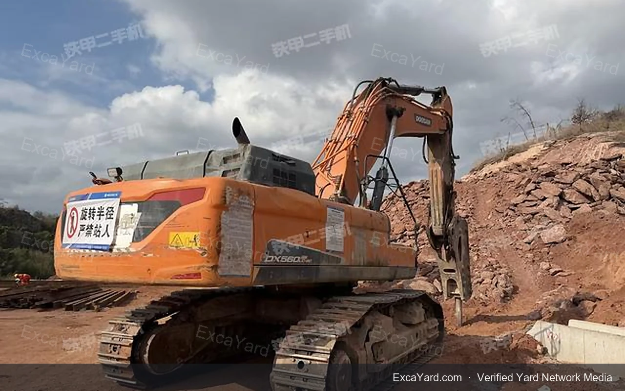 2021 Doosan DX560LC9CACE detail photo 3