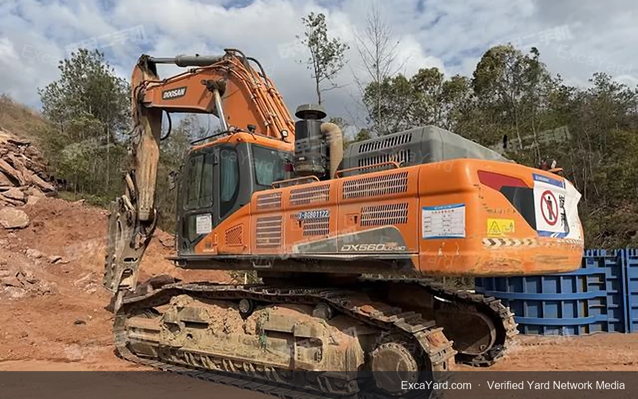 2021 Doosan DX560LC9CACE detail photo 4