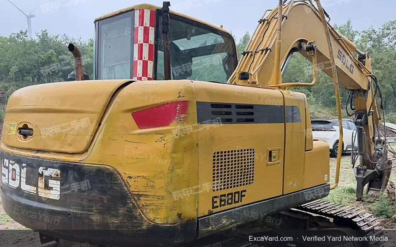 2018 SDLG E680F detail photo 3