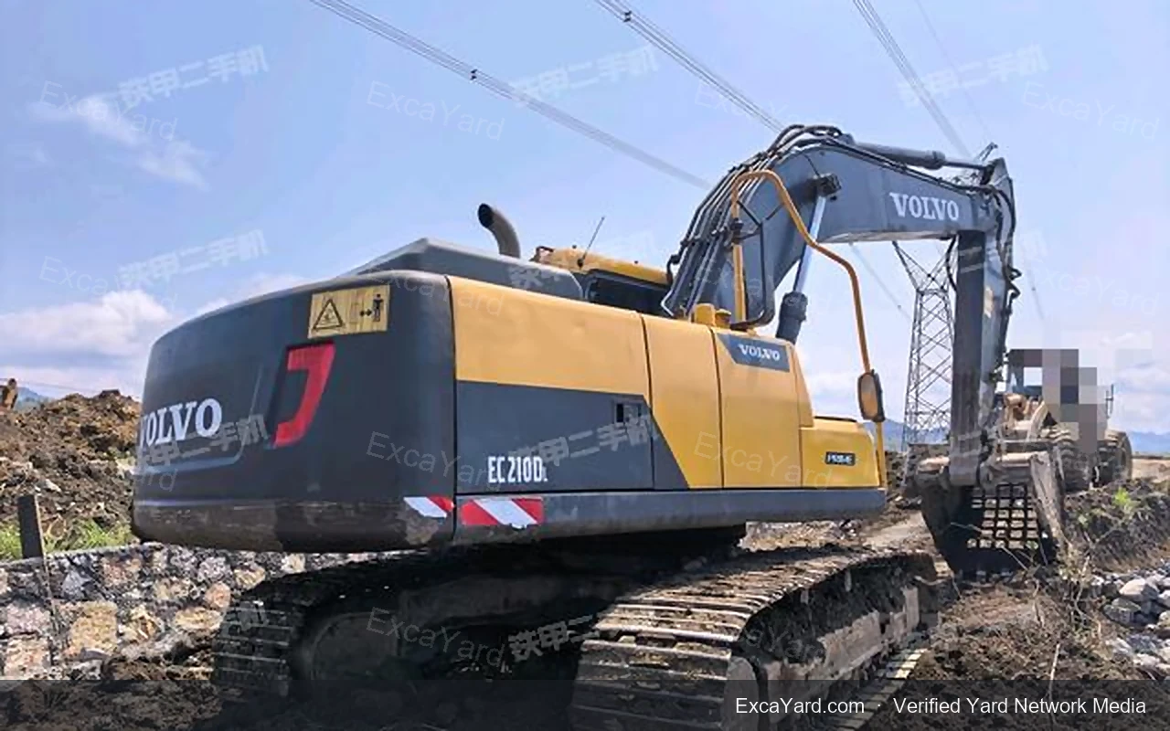 2019 Volvo EC210D detail photo 3