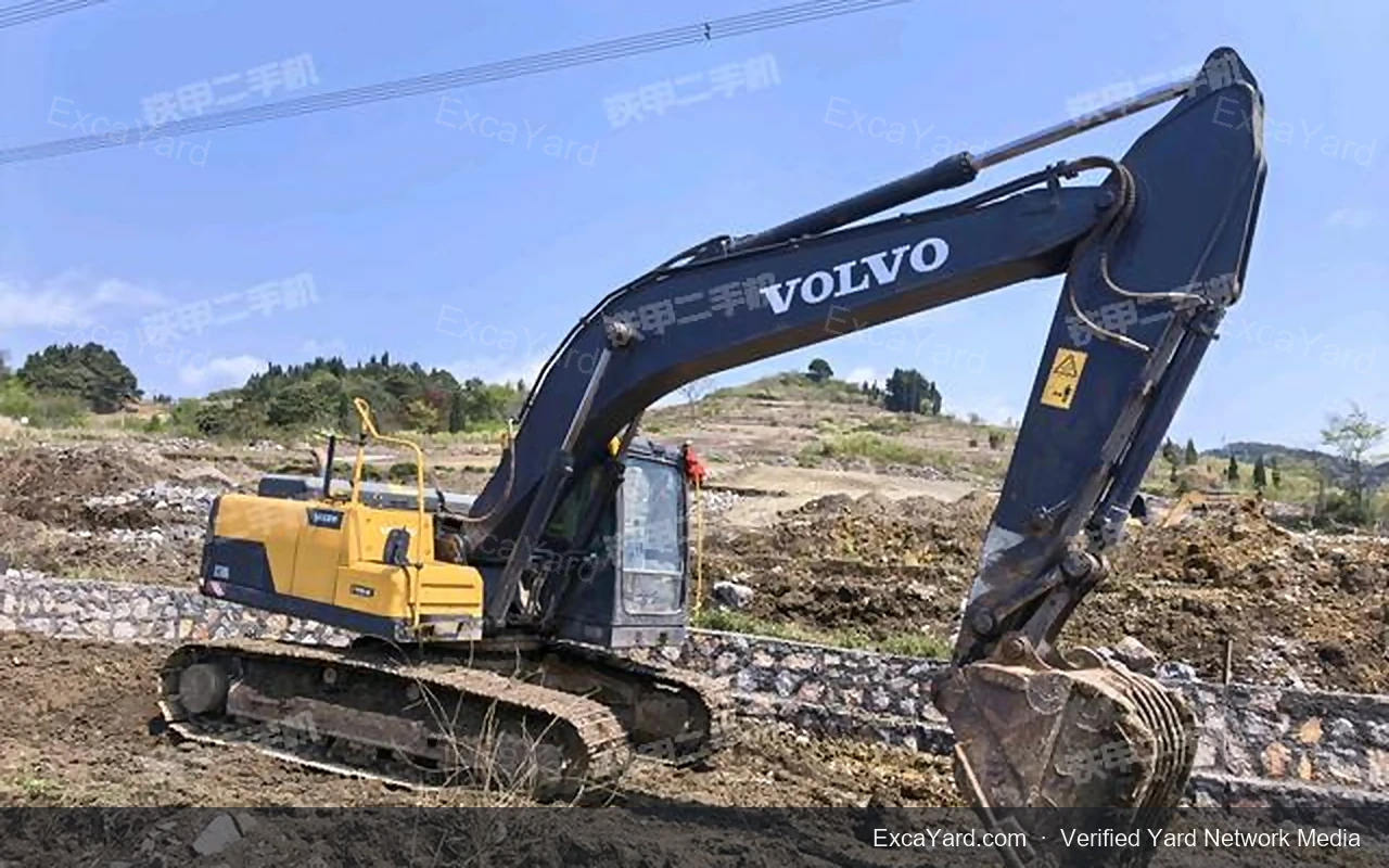 2019 Volvo EC210D detail photo 4